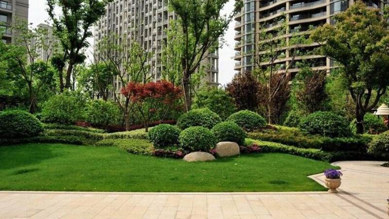 必一运动庭院景观项目配图